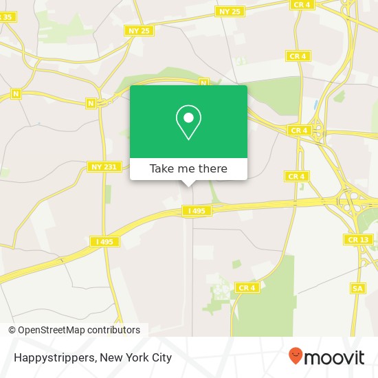 Happystrippers map