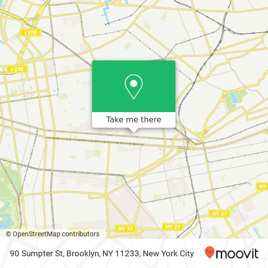 90 Sumpter St, Brooklyn, NY 11233 map