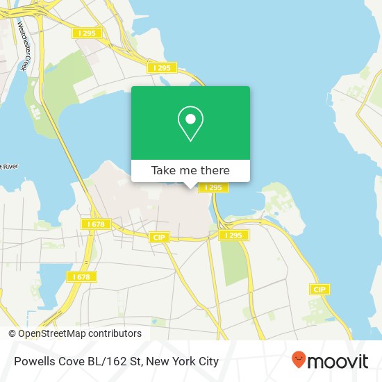 Powells Cove BL/162 St map