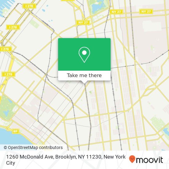 1260 McDonald Ave, Brooklyn, NY 11230 map