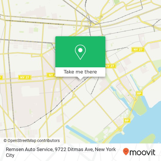 Remsen Auto Service, 9722 Ditmas Ave map