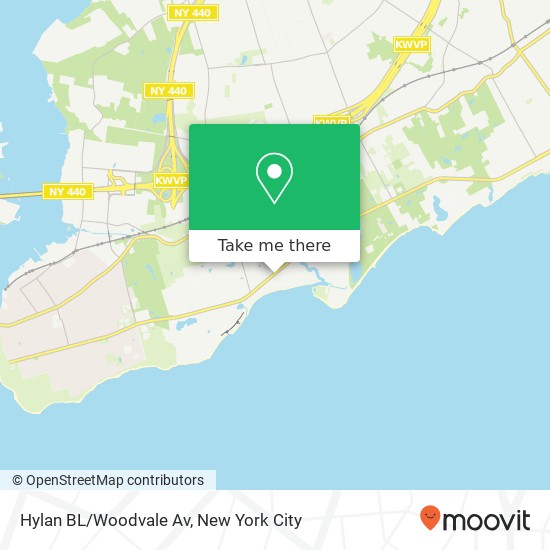 Hylan BL/Woodvale Av map