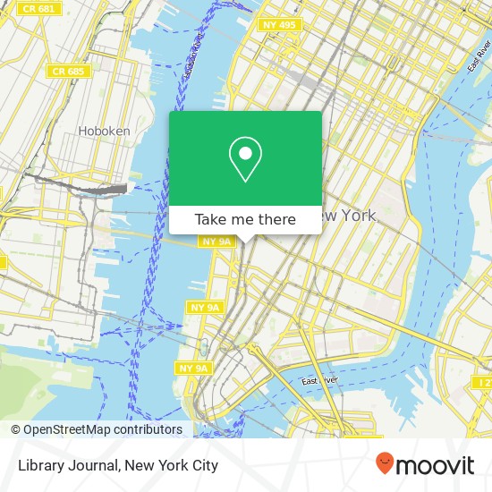 Library Journal map