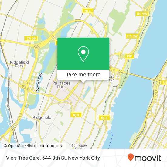 Vic's Tree Care, 544 8th St map