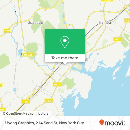 Mapa de Myong Graphics, 214 Sand St