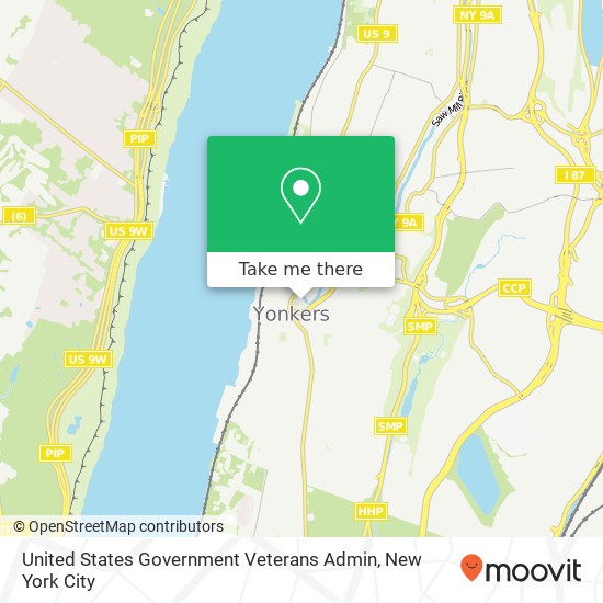 Mapa de United States Government Veterans Admin