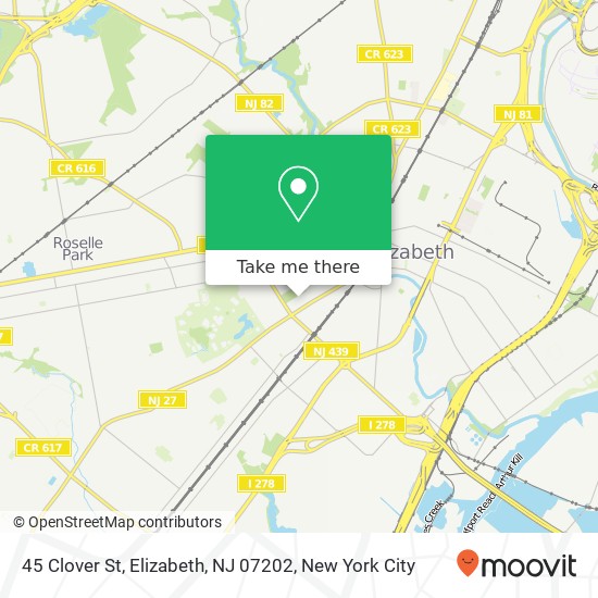 45 Clover St, Elizabeth, NJ 07202 map