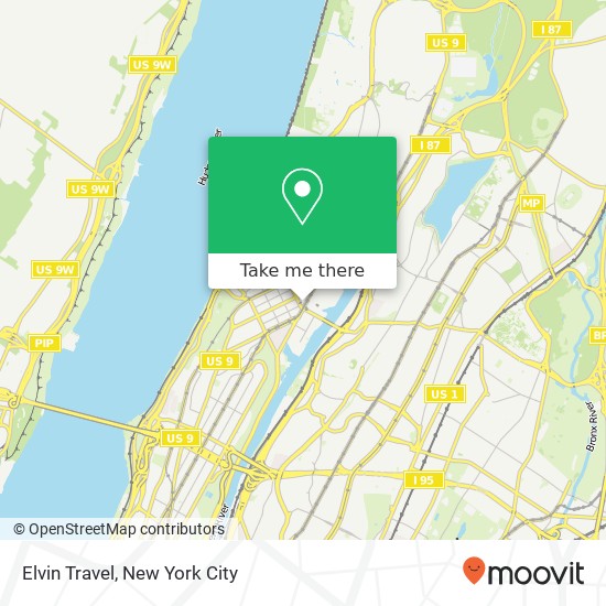 Elvin Travel map