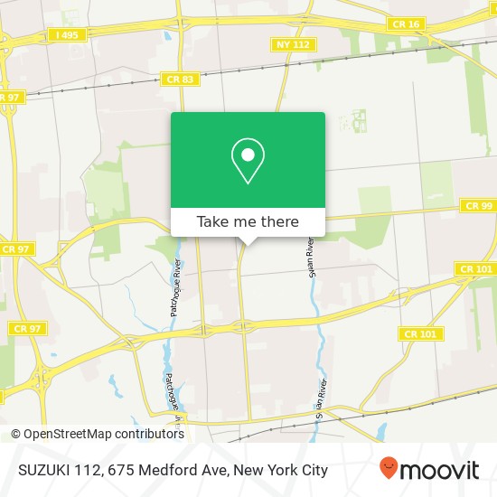 Mapa de SUZUKI 112, 675 Medford Ave