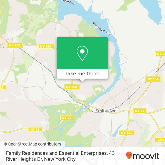 Family Residences and Essential Enterprises, 43 River Heights Dr map