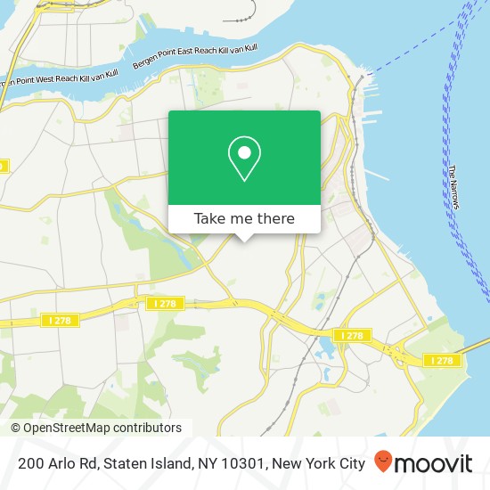 200 Arlo Rd, Staten Island, NY 10301 map