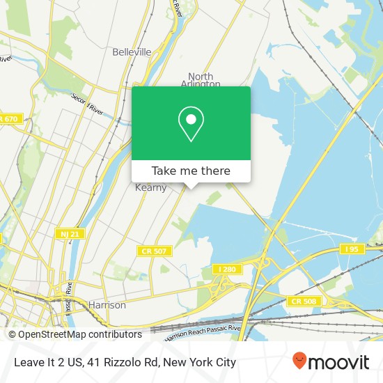 Mapa de Leave It 2 US, 41 Rizzolo Rd