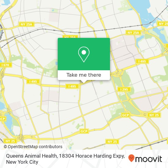Queens Animal Health, 18304 Horace Harding Expy map