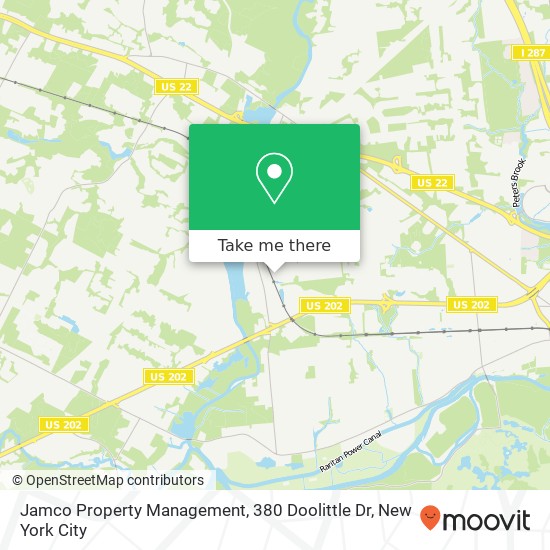 Mapa de Jamco Property Management, 380 Doolittle Dr