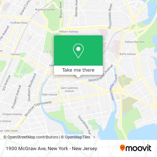 Mapa de 1900 McGraw Ave