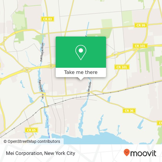 Mapa de Mei Corporation