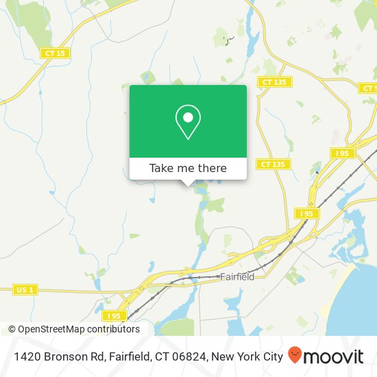1420 Bronson Rd, Fairfield, CT 06824 map