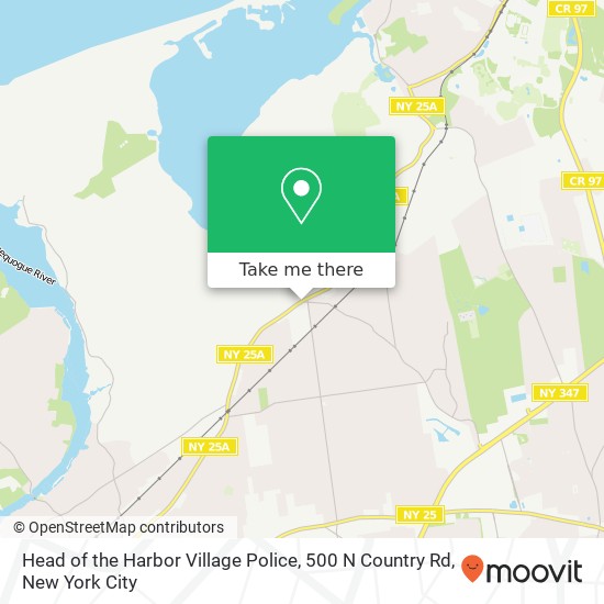 Head of the Harbor Village Police, 500 N Country Rd map