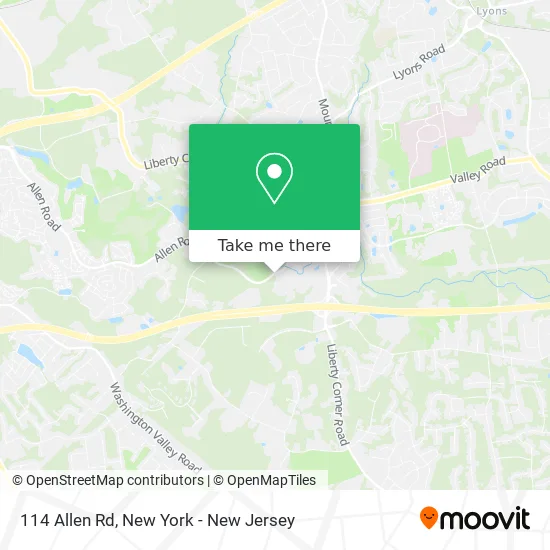 114 Allen Rd map