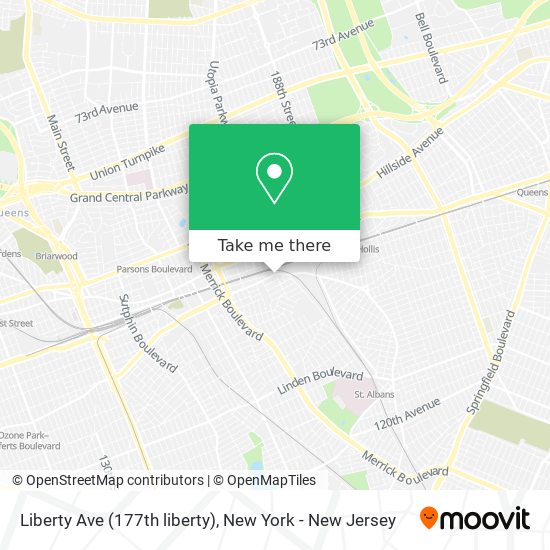 Mapa de Liberty Ave (177th liberty)