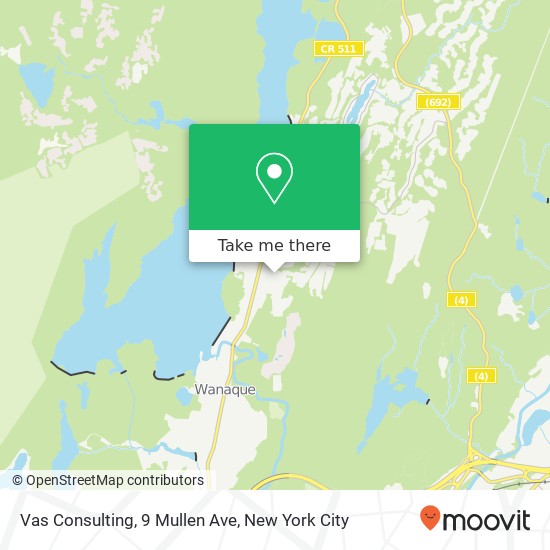 Mapa de Vas Consulting, 9 Mullen Ave