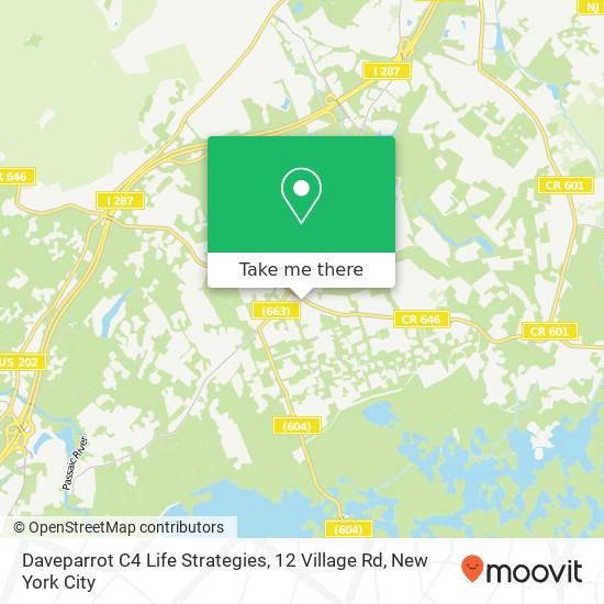 Daveparrot C4 Life Strategies, 12 Village Rd map