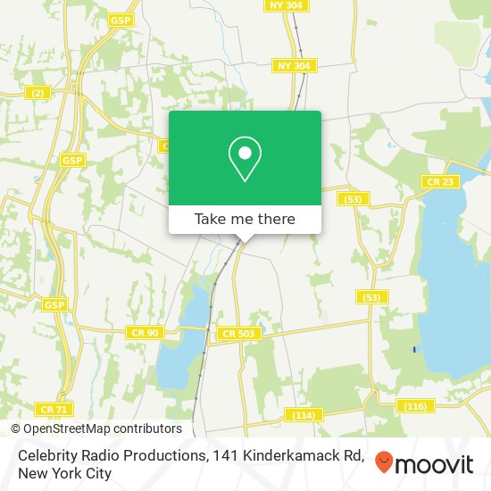 Celebrity Radio Productions, 141 Kinderkamack Rd map