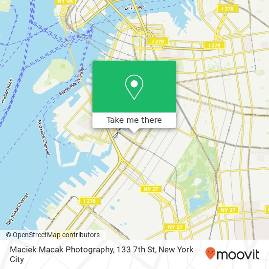 Mapa de Maciek Macak Photography, 133 7th St