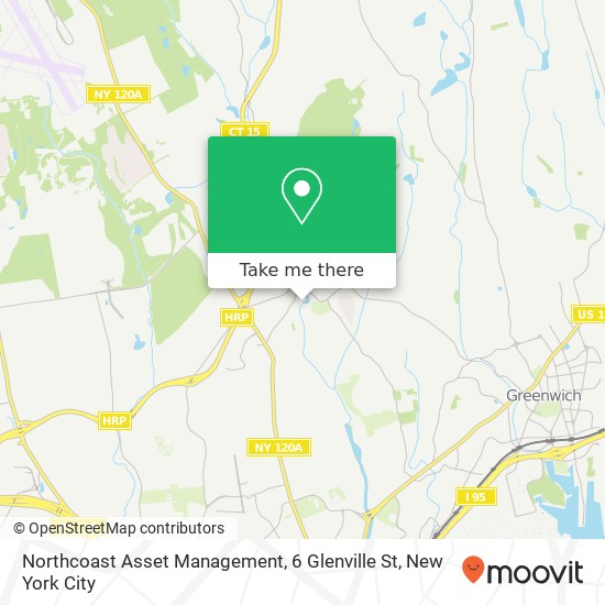 Mapa de Northcoast Asset Management, 6 Glenville St