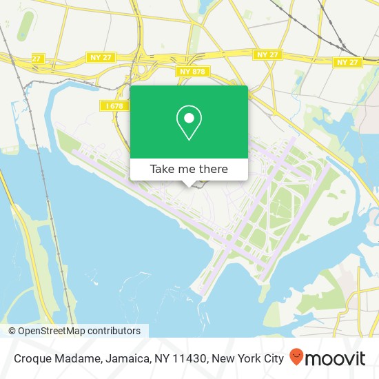 Mapa de Croque Madame, Jamaica, NY 11430