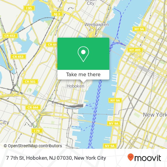 7 7th St, Hoboken, NJ 07030 map