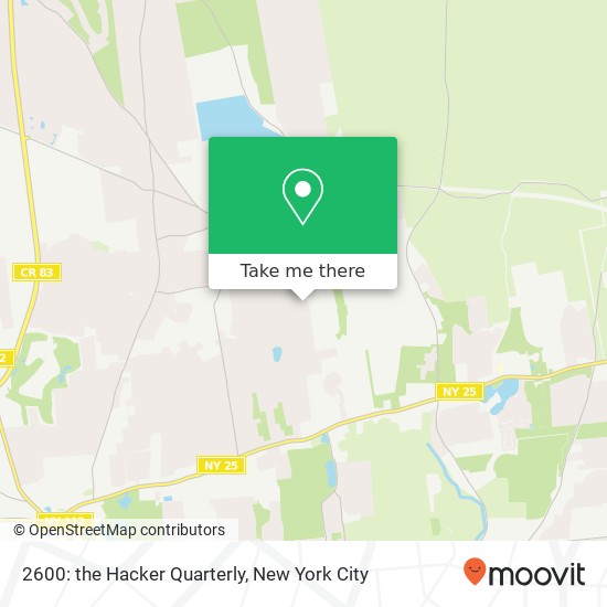 2600: the Hacker Quarterly map