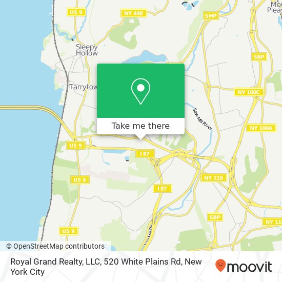 Mapa de Royal Grand Realty, LLC, 520 White Plains Rd