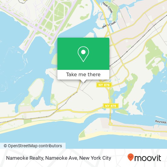 Nameoke Realty, Nameoke Ave map