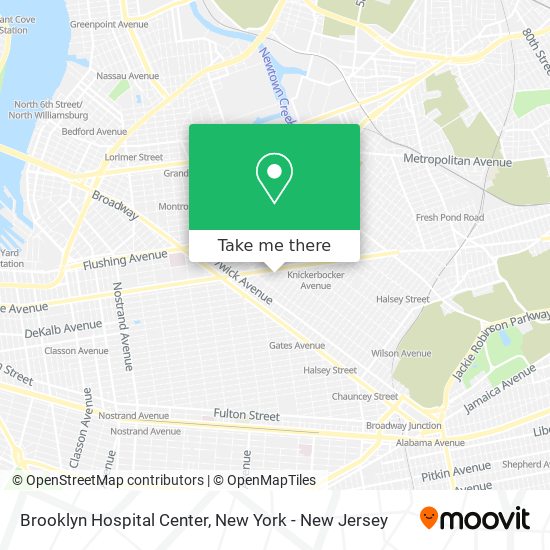 Mapa de Brooklyn Hospital Center