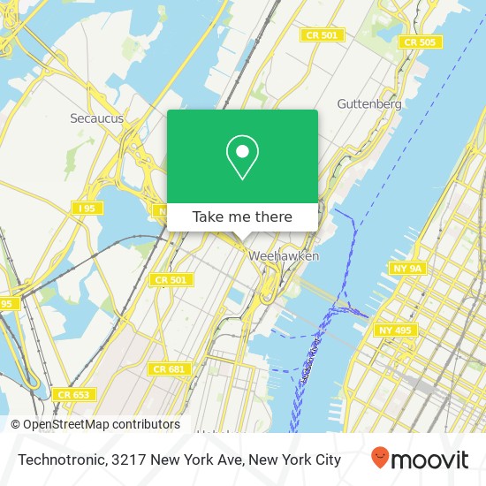 Technotronic, 3217 New York Ave map