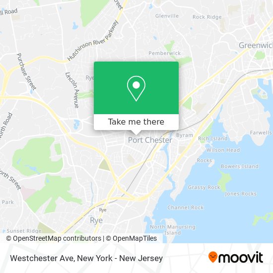 Mapa de Westchester Ave