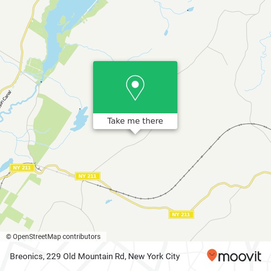Mapa de Breonics, 229 Old Mountain Rd