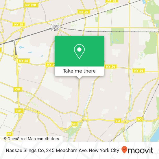 Nassau Slings Co, 245 Meacham Ave map
