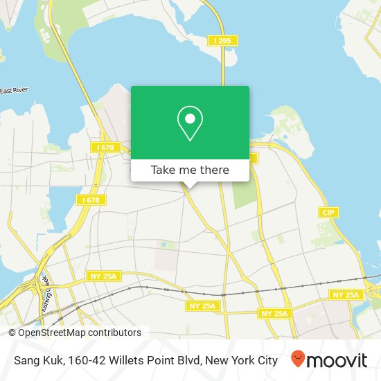 Mapa de Sang Kuk, 160-42 Willets Point Blvd
