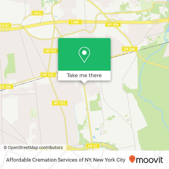 Mapa de Affordable Cremation Services of NY, 130 Carleton Ave