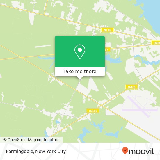 Farmingdale map