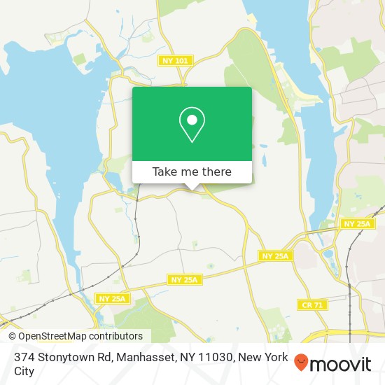 374 Stonytown Rd, Manhasset, NY 11030 map