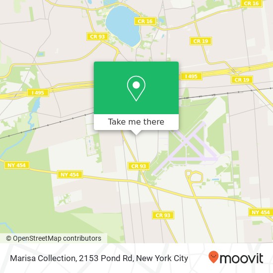 Marisa Collection, 2153 Pond Rd map