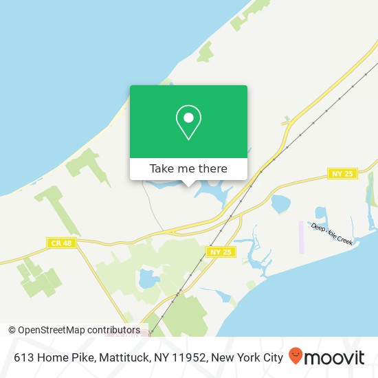 613 Home Pike, Mattituck, NY 11952 map