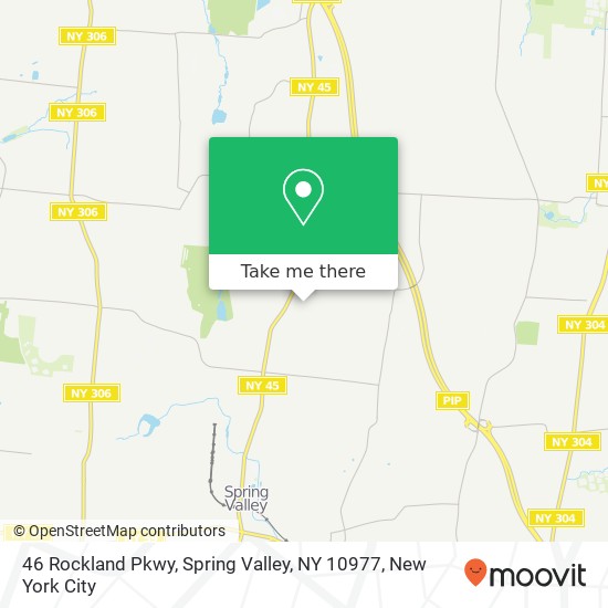Mapa de 46 Rockland Pkwy, Spring Valley, NY 10977