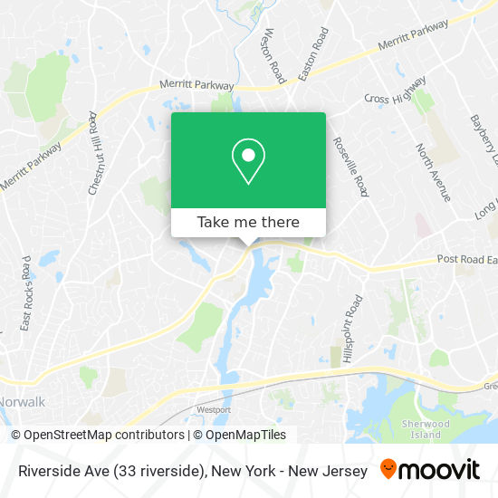 Riverside Ave (33 riverside) map