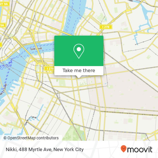 Mapa de Nikki, 488 Myrtle Ave