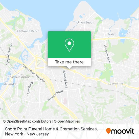 Mapa de Shore Point Funeral Home & Cremation Services