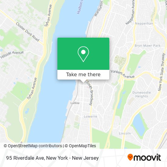 Mapa de 95 Riverdale Ave